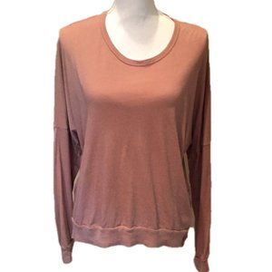 Michael Lauren Taupe Pullover Scoop Neck Top NWT
